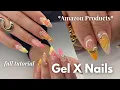 Watch me do a FULL Gel X Set using Amazon Products step-by-step