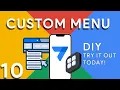 Appsheet Episode 10 How to add a Custom Menu to your App