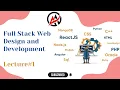 Full Stack Web Design and Development Course in Lecture