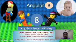 S008 Angular 9 Front-End JavaScript Framework 2020 Property Binding