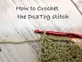 How to Crochet the Dc3Tog Stitch Dc3Dec