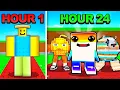 Download Lagu I spent 24 HOURS in Roblox Steal a Brainrot