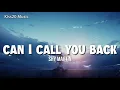 SHY Martin - can I call you back? (Lyrics)
