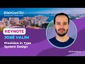 Keynote Precision in Type System Design - Jose Valim ElixirConf EU 2026
