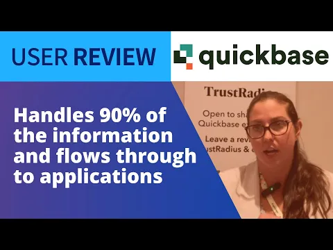 Thumbnail for One Users Full Business Workflow Solution | Quickbase Review