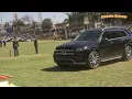 Cyril Ramaphosa and Mnangagwa grand entrance at the Zimbabwe Agric show official opening 2025