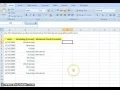 00083 - How To Use The WEEKDAY Function To Determine The Weekend Using Microsoft Excel
