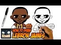 How to Draw Lebron James LA Lakers