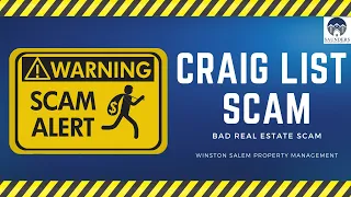 Bad Craigslist Real Estate Scam Winston-Salem Property Management