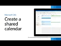 How to create a shared calendar in Microsoft 365 for your business