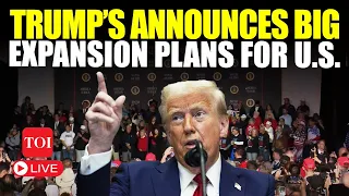 LIVE | Trump’s BOMBSHELL Announcement: ‘American Could Be Bigger’ | Trump Speech | Breaking News
