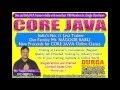 Core Java Online Classes by Nagoor Babu