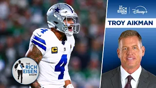 ESPN's Troy Aikman Says the Dallas Cowboys Hype Is For Real This Year I The Rich Eisen Show