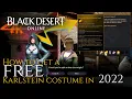 Black Desert Online How to get Free Costume and how to start the quest in 2022