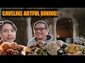 Dining at a Cave Like Cafe - Cafe Archetypus Edgewater NJ