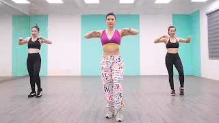 28-MIN LOSE BELLY FAT | Aerobic Dance Exercise To Lose Weight FAST | Eva Fitness