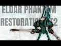 Warhammer 40k restoration of a classic Forge World Eldar Phantom Titan part 2