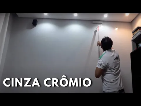 Download MP3 OLHA COMO FICOU PINTAMOS TODO O APARTAMENTO COM ESSA COR LINDA CINZA CRÔMIO TOP