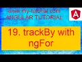 trackBy with ngFor in angular Part 19