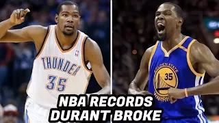 NBA RECORDS Kevin Durant Has Broken Crazy NBA Finals Records and Stats