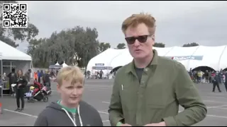 Conan O Brien and his son Beckett