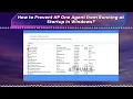 How to Prevent HP One Agent from Running at Startup in Windows