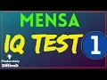 Mensa IQ Challenge IQ Test 10 Questions