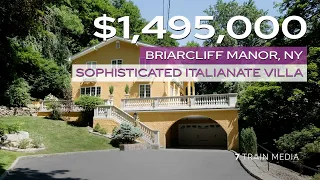 1 495 000 Sophisticated Italianate Villa Tour in Briarcliff NY