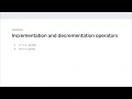 Java for Beginners - Module 4 Operators