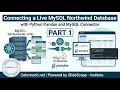 Connecting a Live MySQL Northwind Database with Python Pandas Using MySQL Connector Part 1