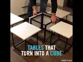 These tables can be turned into one cube