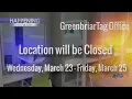Happening In Fulton Greenbriar Tag Office Relocating