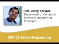 Python Lectures 01 KNC402