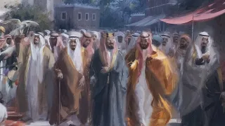 عرضة  الملوك وقصيدة وادي حنيفة دندنها