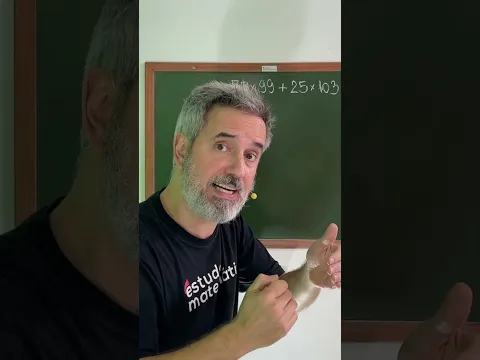 🛡 UMA ESTRATÉGIA VENCEDORA para calcular 75×99+25×103