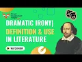 Dramatic Irony Definition Use In Literature