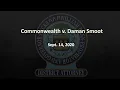 Bucks County news conference following guilty plea and sentencing of Daman Smoot