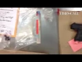 bust in shot of evidence