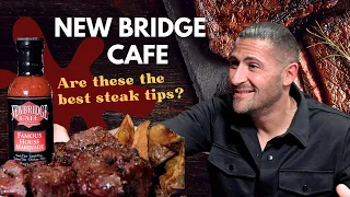 The BEST Steak Tips in New England We Visited Chelsea s Legendary New Bridge Cafe