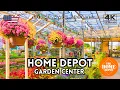 Home Depot Garden Center Walking Tour Relaxing No Talking Store Walk 4K