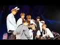 Download Lagu BTS being crackheads - Wings Tour Chicago Concert 2017 (Outro: Wings)