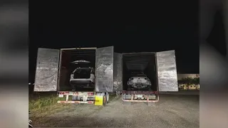 Guadalupe County Sheriff s Office Two arrested after 470K in stolen vehicles found