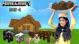 i found a new village in minecraft day 1 jeni gaming 2 0