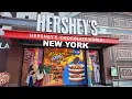 The BIGGEST Chocolate Store in New York City HERSHEY S CHOCOLATE WORLD Times Square Tour 4K