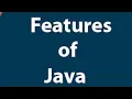 4 Java buzzwords features of java