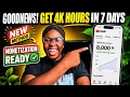 NEW UPDATE DO THIS to Get 4 000 Watch Hours in 7 Days