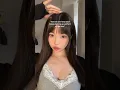 Lagu every bang girlies struggle .. keeping them in place #bangstyling #himecut #japanesehaircare