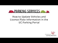 How to Update Vehicle and License Plate Information in Your Parking Account