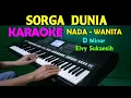 Download Lagu SORGA DUNIA - Elvy Sukaesih | KARAOKE Nada Wanita || Lagu Lawas