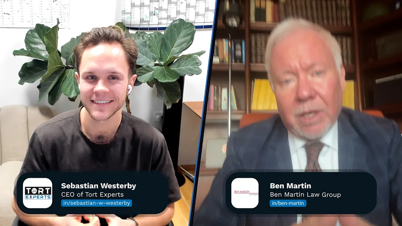 Ben Martin & Sebastian Westerby | Depo-Provera Litigation, Mass Torts, and Case Acquisition Reality